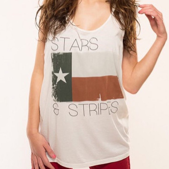 Stars & Stripes Tank | Texas Flag - Picture 1 of 4